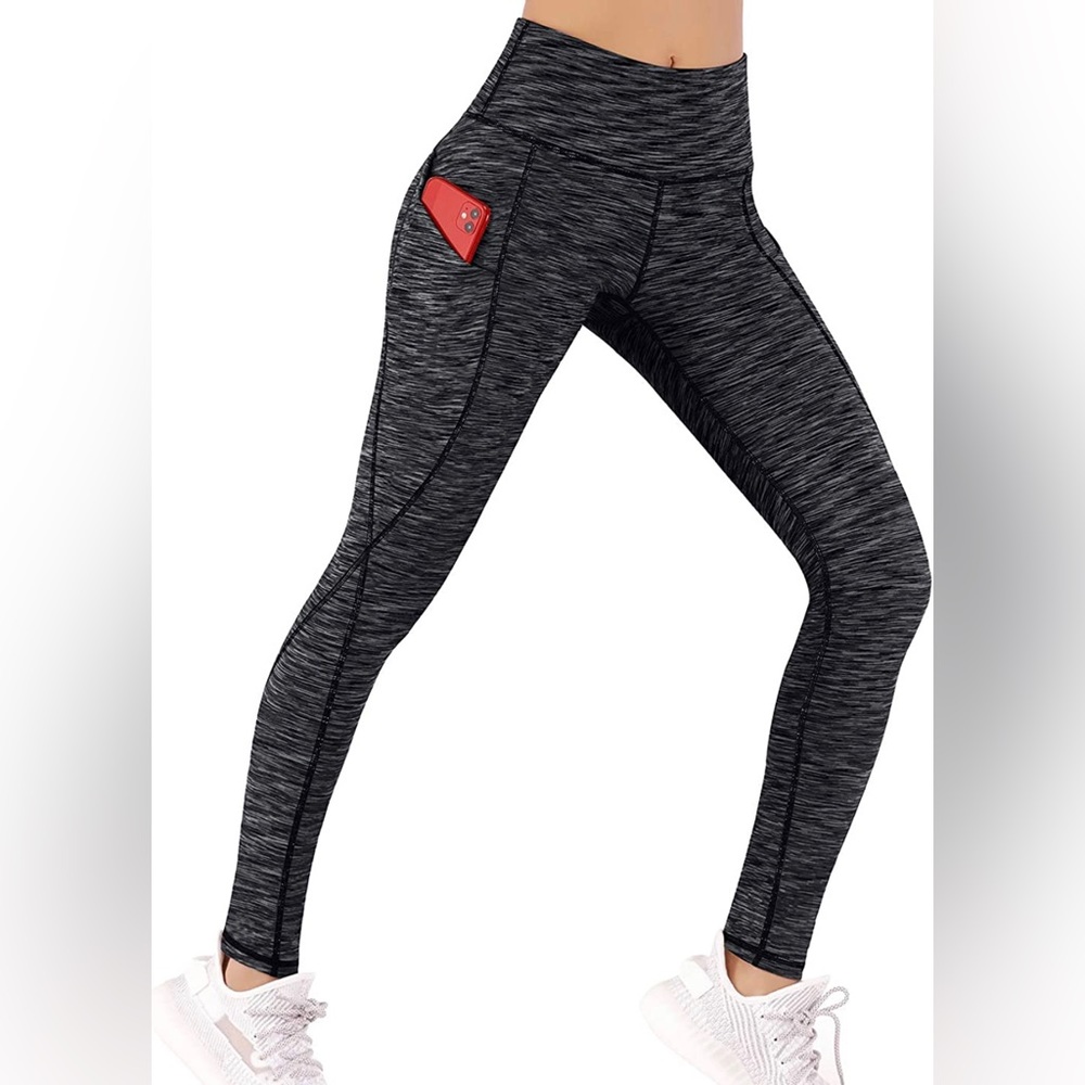 Fleece Lined Leggings with Pockets